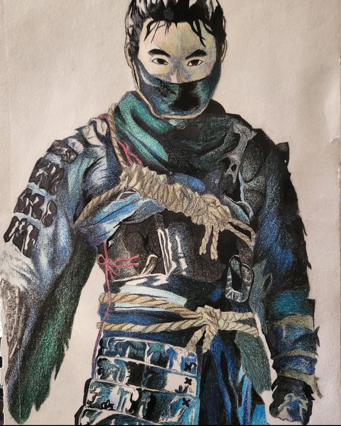 Ghost of tsushima, trying out color 9GAG