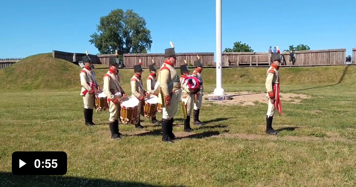 Afternoon Colours, Fort George Niagara Frontier ... Every year ...